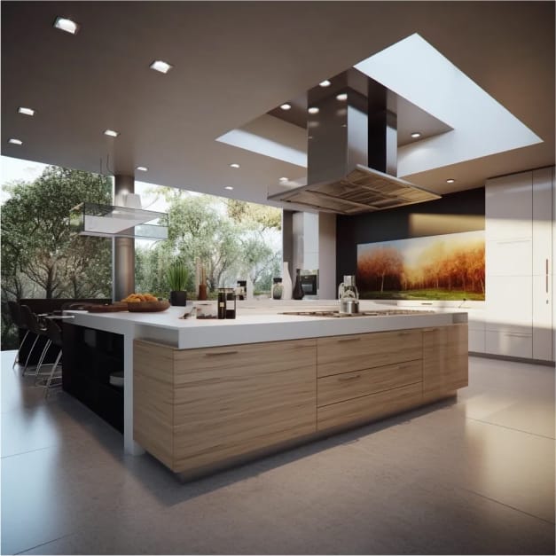 Modern Open Kitchen